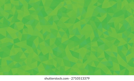 Fondo geométrico verde Abstractas con triángulos que crean un diseño moderno y vibrante