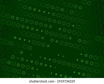 Resumen de fondo geométrico verde. Vector
