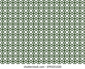 Abstract green geometric background. Vector illustration
