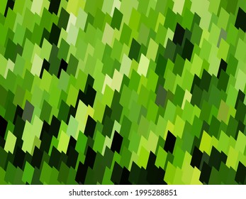 Abstract green geometric background. Vector illustration