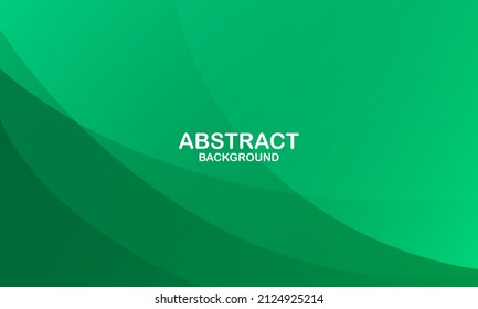 Abstract green geometric background. Vector illustration