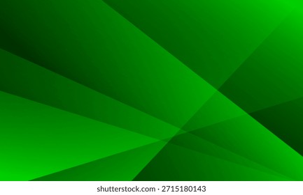 Abstract green geometric banner background. Eps10 vector