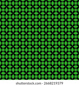 Abstractas patrón geométrico verde con efecto degradado. Un diseño de fondo moderno sin fisuras adecuado para el Fondo de pantalla, textil, embalaje, envoltura y obras de arte digitales.