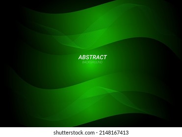 Abstrakter, grüner, geometrischer, bunter Muster, attraktiver Designhintergrund