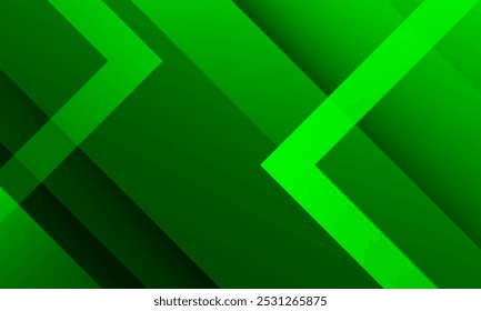 Fondo de diseño geométrico verde Abstractas. Ilustración vectorial