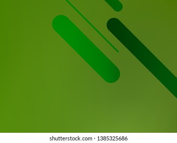 Abstract green geometric gradient background. Nature backdrop. Vector illustration. Ecology concept for your graphic design, banner or poster