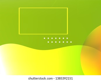 Abstract green geometric gradient background. Nature backdrop. Vector illustration. Ecology concept for your graphic design, banner or poster