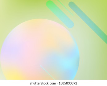 Abstract green geometric gradient background. Nature backdrop. Vector illustration. Ecology concept for your graphic design, banner or poster