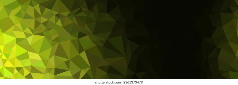 abstract green geometric modern background with space for business