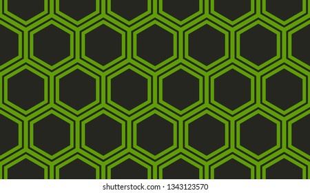 Abstract green geometric pattern, background, texture.Vector illustration
