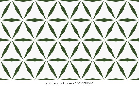 Abstract green geometric pattern, background, texture.Vector illustration