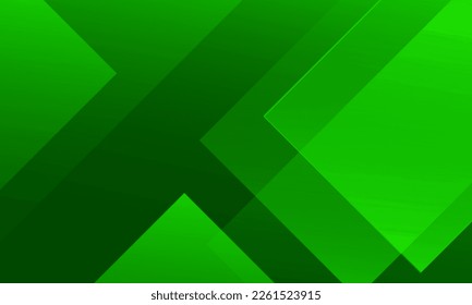 Abstract green geometric shape background. Eps10 vector