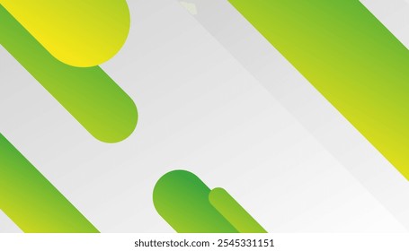 Abstract green geometric shape gradient background. Can be used for posters, placards, brochures, banners, EPS 10