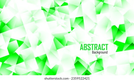 Resumen de la tecnología de forma geométrica verde del fondo del concepto digital de alta tecnología. Vector EPS10.