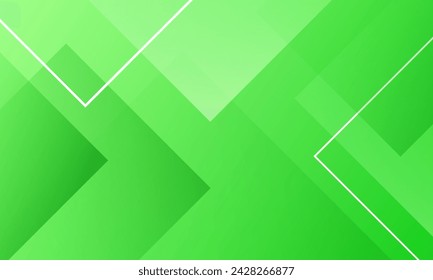 Fondo de formas geométricas verdes abstractas. Vector Eps10