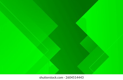 Abstract green geometric shapes background. Eps10 vector