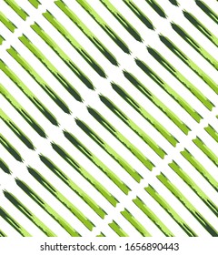 Abstract green geometric spring background. Elegant romantic background with green lines