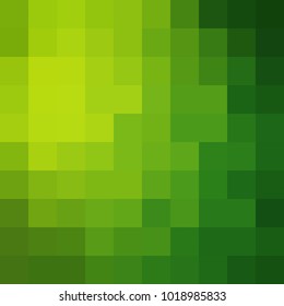 Abstract green geometric vector background