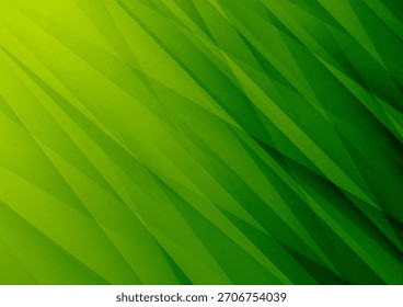 Fundo vetorial geométrico verde abstrato, pode ser usado para design de capa, cartaz e publicidade