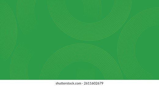 Abstract green glowing geometric lines on dark blue background. eps10.