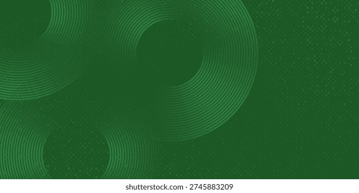 Líneas geométricas brillantes verdes