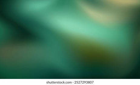 Abstract Green Gradient Background Design