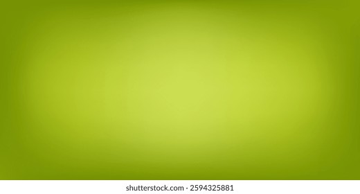 Abstract green gradient background. light and shadow on the backdrop with dimensions. hot tone wall with intense color.