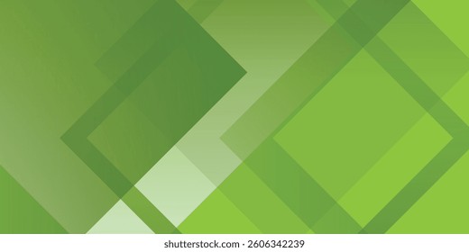 Abstract green gradient background. Modern blue abstract rectangular box lines for presentation, banner and brocure design.