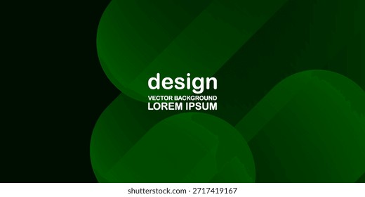 Fondo degradado verde Abstractas con Formas orgánicas y diseño minimalista moderno. Traje para el Anuncio, el Web, el folleto, el panfleto y la presentación