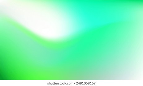 ABSTRACT GREEN GRADIENT BACKGROUND SMOOTH LIQUID COLORFUL DESIGN VECTOR TEMPLATE GOOD FOR MODERN WEBSITE, WALLPAPER, COVER DESIGN 
