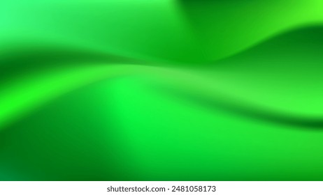 ABSTRACT GREEN GRADIENT BACKGROUND SMOOTH LIQUID COLORFUL DESIGN VECTOR TEMPLATE GOOD FOR MODERN WEBSITE, WALLPAPER, COVER DESIGN 