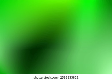 Abstract Green Gradient Background with Smooth Blend of Bright and Dark Shades. light dark green . simple , minimalist . 