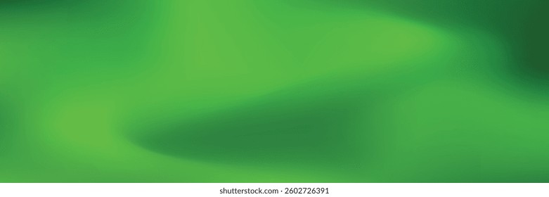 Abstract green gradient background with smooth, vibrant, and fresh tones, creating a natural and energetic feel. Perfect for your design