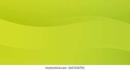 Abstract green gradient background with smooth wave patterns, perfect for eco-friendly designs or nature-themed visuals.
