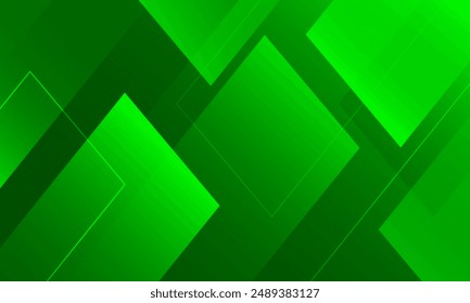 Abstract green gradient background. Vector illustration