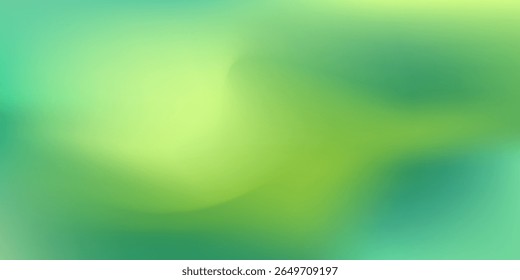 Abstractas gradiente verde de fondo borroso. Fondo de malla ondulada. Diseño de Anuncio de gradiente de textura brillante bueno