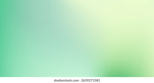 Fondo de malla borrosa degradado verde Abstractas. Fondo de malla ondulada. Ilustraciones de diseño de gradiente de textura Vector arte simple moderno bien desenfocado 