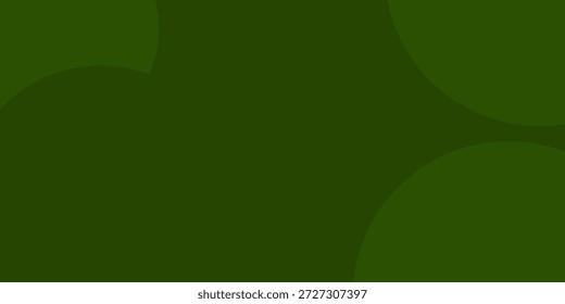 Abstract green gradient circles background.Creative element design in vetor illustration