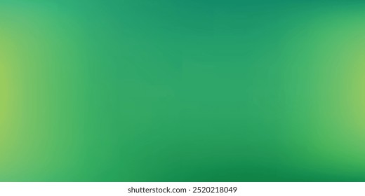 Fondo de color degradado verde abstracto con estilo multicolor liso y borroso en blanco para el Anuncio de Sitio web 