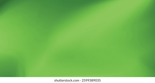 abstract green gradient color background with blank smooth and blurred multicolored style