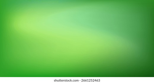 Fondo de color degradado verde abstracto con estilo multicolor liso y borroso en blanco para Anuncio de Sitio web y Diseño gráfico decorativo de tarjeta de papel.