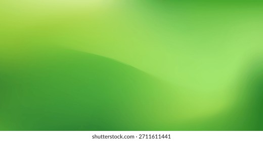 Fondo verde abstracto del color del gradiente con el estilo liso y borroso en blanco multicolor para el Anuncio de Sitio web y el Diseño gráfico decorativo de la tarjeta de papel. Ilustración vectorial