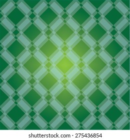 Abstract green gradient geometric background. Vector illustration.
