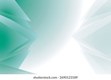 Fondo moderno degradado verde Abstractas con Fondo de pantalla de fondo blanco o Vector para el Anuncio de volante de redes sociales