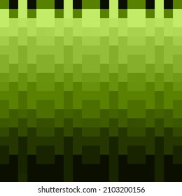 Abstract green gradient mosaic background. Vector illustration.