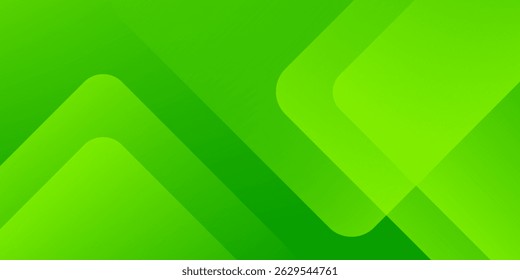Abstract green gradient shapes background. Eps10 vector