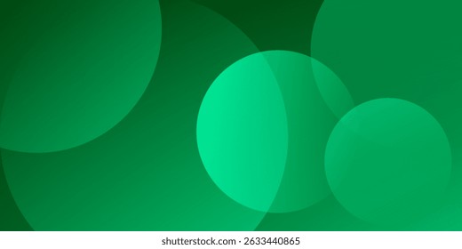 Fondo de Formas de degradado verde Abstractas. Vector Eps10
