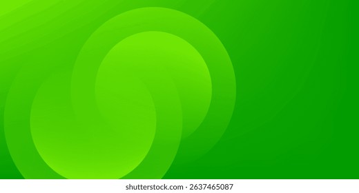 Abstract green gradient shapes background. Eps10 vector