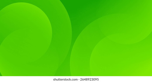 Abstract green gradient shapes background. Eps10 vector