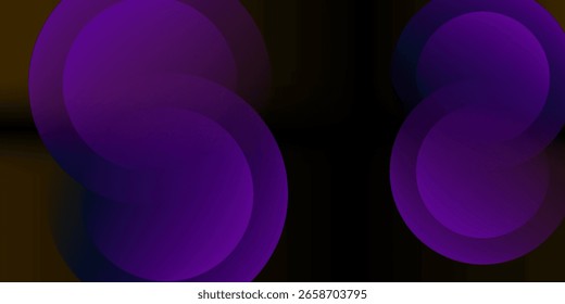 Abstract green gradient shapes background. vector